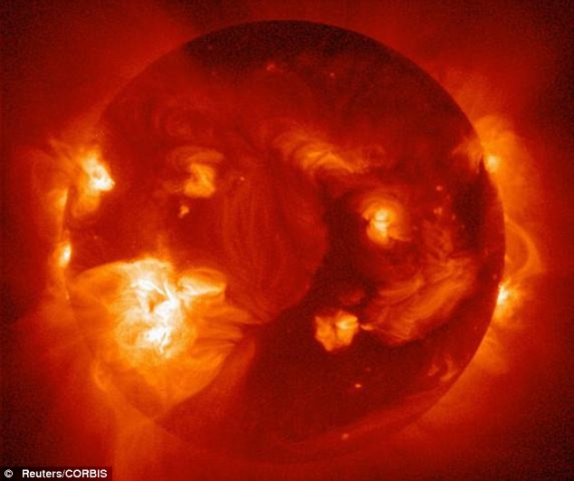 Are YOU prepared for a major solar storm? World will have just 12 hours warning if the sun erupts