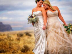Angelique and Sarah’s wedding at Cave B Inn & Spa in Quincy, Washington.