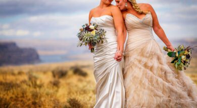 Angelique and Sarah’s wedding at Cave B Inn & Spa in Quincy, Washington.