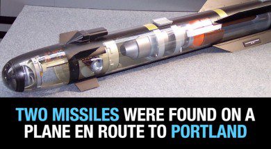 Bomb-sniffing dog discovers 2 Hellfire missiles bound for Portland