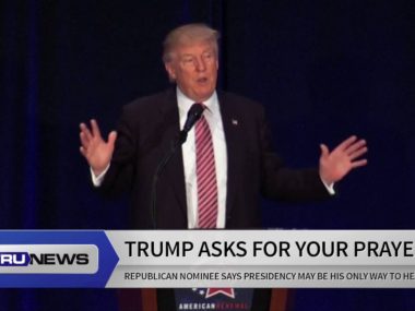 Trump Asks Christian Leaders “Pray for Me”