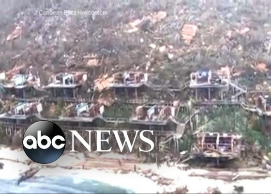 After Mass Hurricane Irma continues north and slams the Bahamas