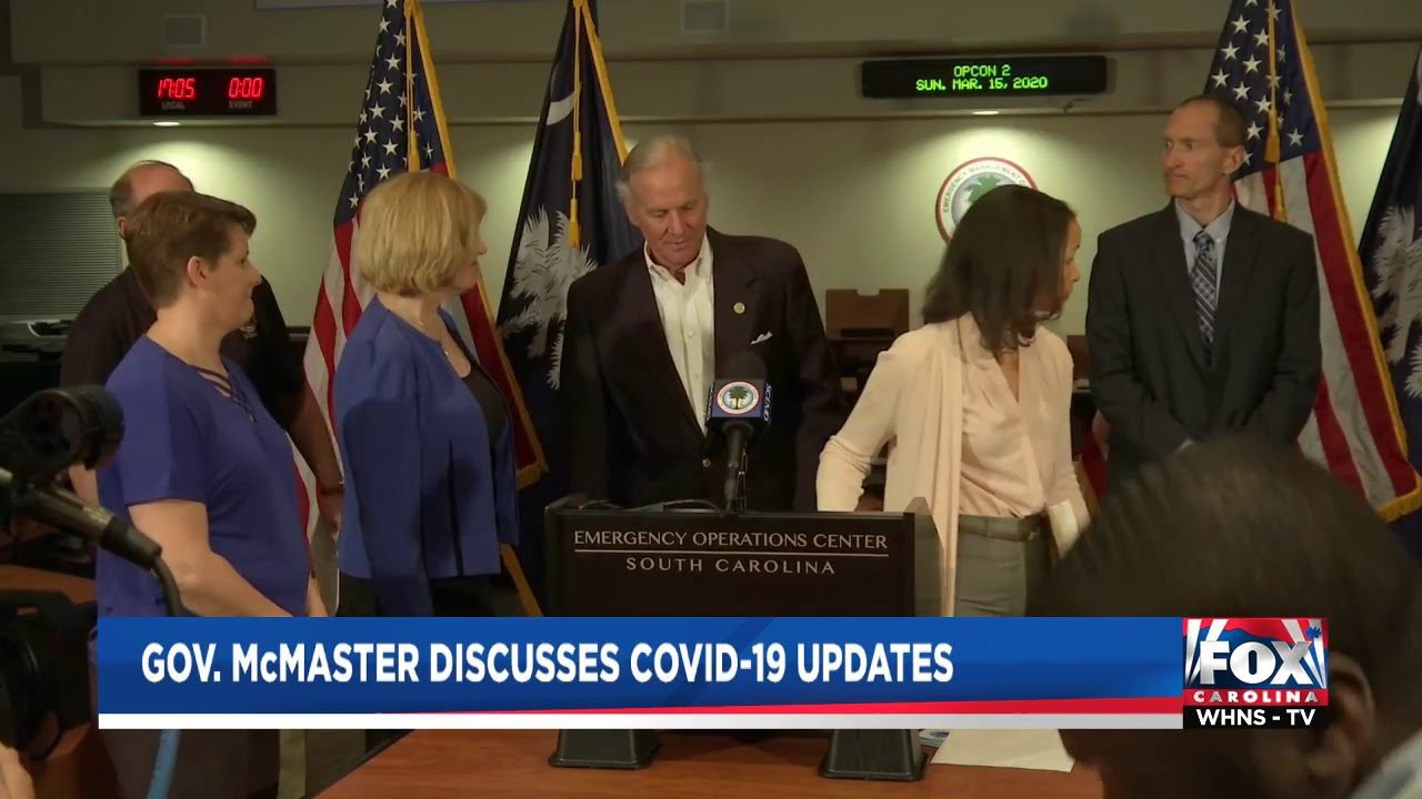 SC governor announces temporary school closures; 9 new COVID-19 cases in state