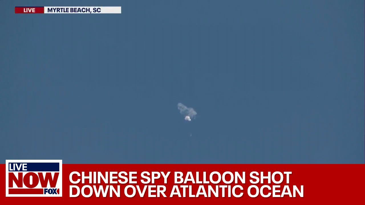 Chinese spy balloon shot down over Atlantic Ocean, other Top Stories | LiveNOW from FOX