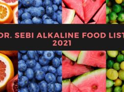 Dr Sebi Alkaline Food List 2021 (Alkaline Diet)