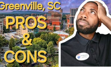 PROS and CONS of living in Greenville South Carolina EXPLAINED