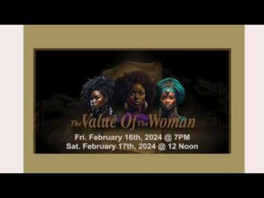THE VALUE OF THE WOMAN zoom conference 2024