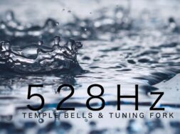 528Hz Temple Bells & Tuning Fork | DNA Repair | Deep Healing Meditation