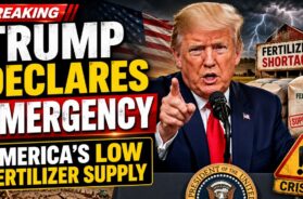 Trump Just Declared an Emergency Over America’s Low Fertilizer Supply
