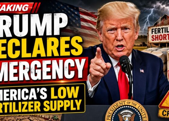 Trump Just Declared an Emergency Over America’s Low Fertilizer Supply