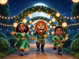 Blow Up the Trumpet! 🌕 | Happy New Moon Song for Kids | Judah’s Clubhouse